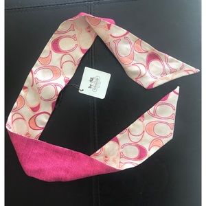 Silk Coach Ponytail Scarf